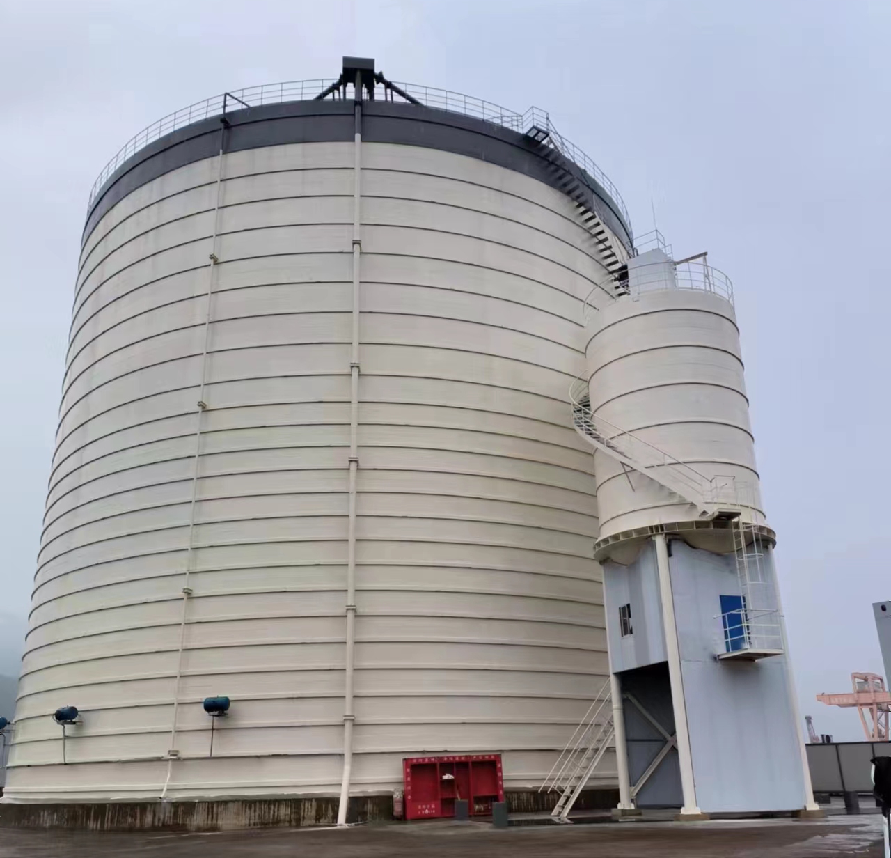 正镶白10万吨水泥钢板库