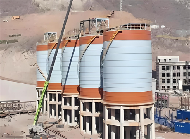 正镶白高架钢板仓