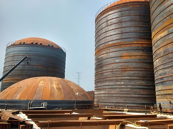 正镶白焦粉钢板仓